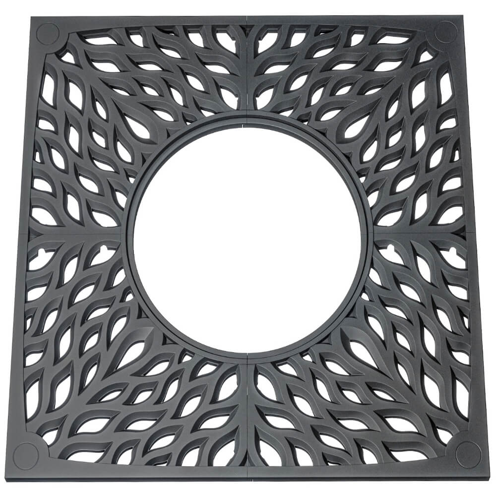 Приствольная решетка для дерева ZKING CRUST 2х2м Черная Астрахань фото