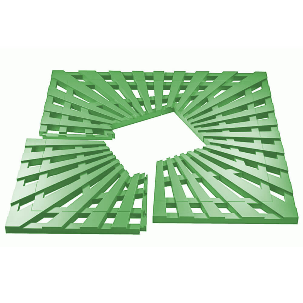 Приствольная решетка для дерева ZKING ATMOSPHERE 1.2х1.2м Зеленая в Астрахани фото