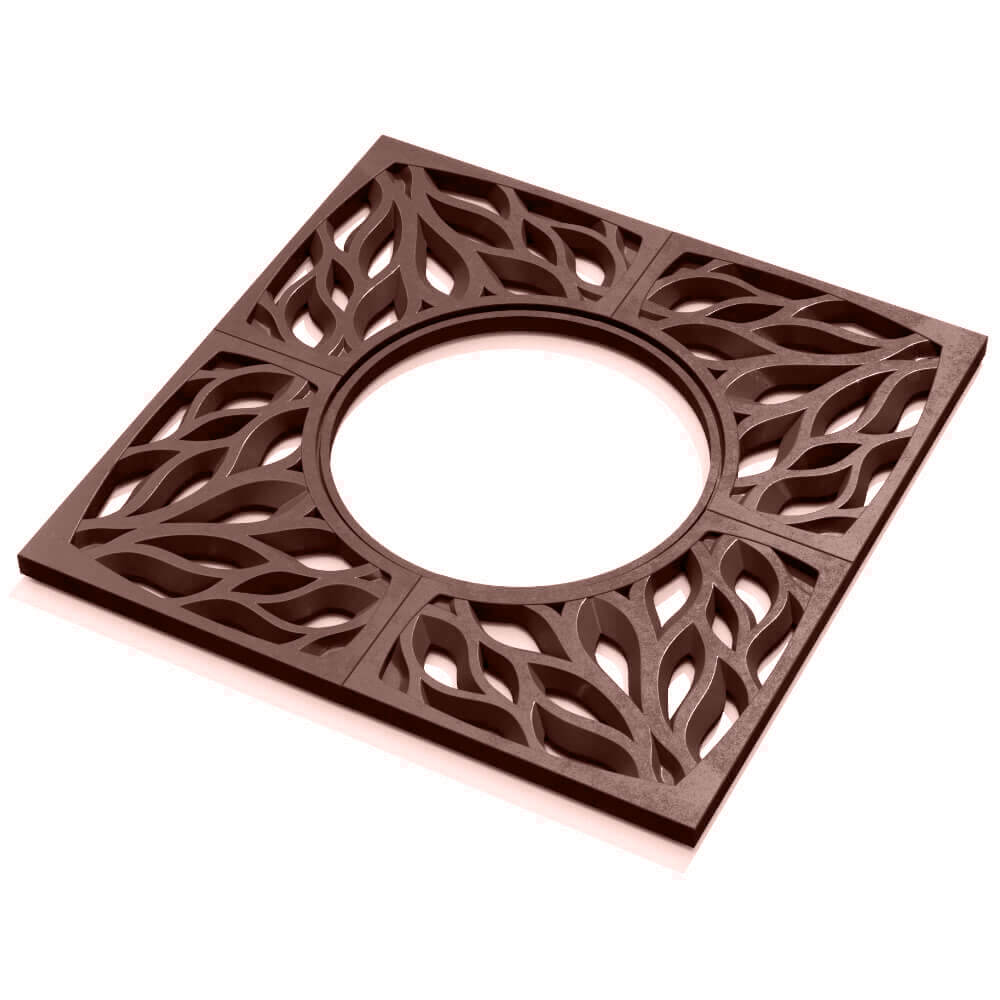 Приствольная решетка для дерева ZKING CRUST 1.2х1.2м Коричневая в Астрахани фото