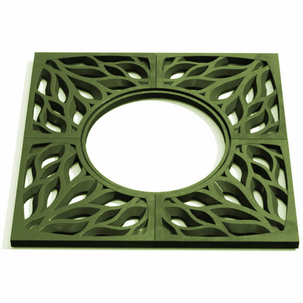 Приствольная решетка для дерева ZKING CRUST 1.2х1.2м Зеленая Астрахань фото