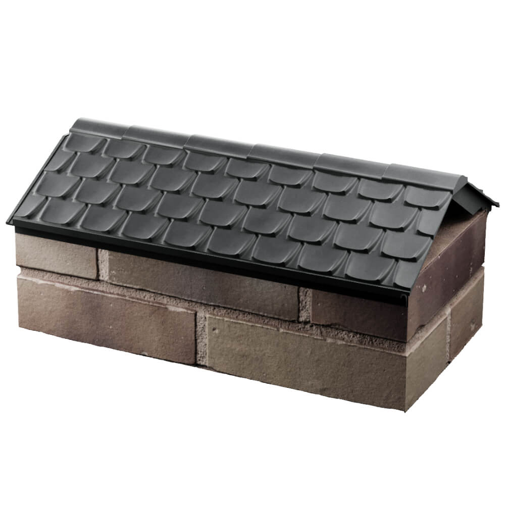 Парапет Zking Эльбрус Серый с посадкой на 1 кирпич (255мм) в Астрахани фото