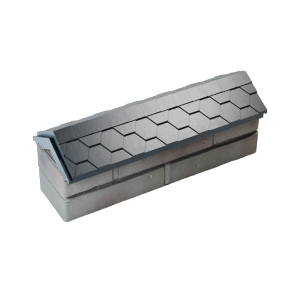 Парапет Zking Эверест Серый с посадкой на 0.5 кирпича (130мм) в Астрахани фото